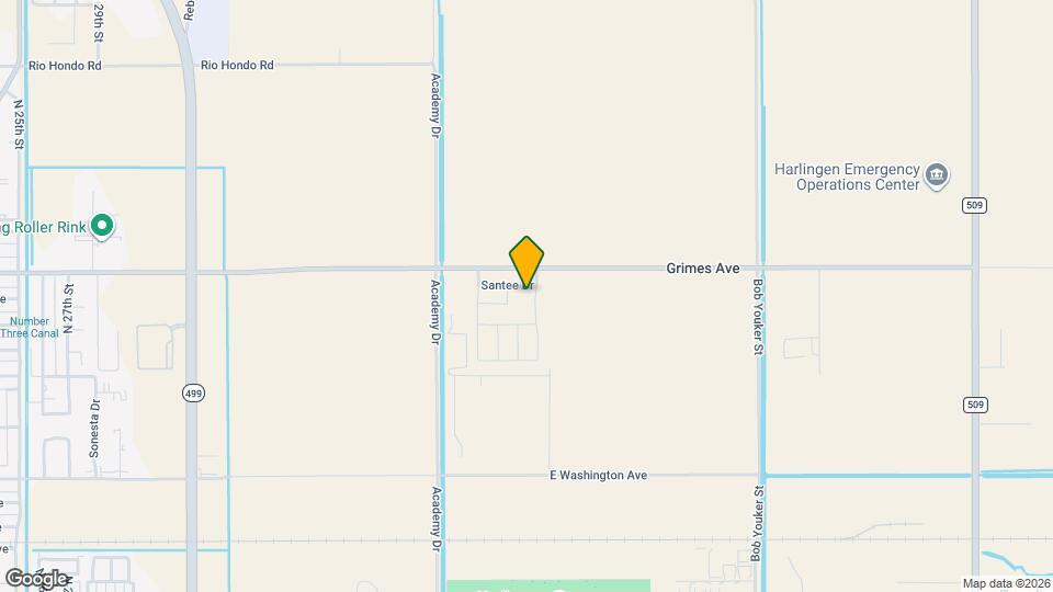 1205 Escondido Ln E Map and Location Details