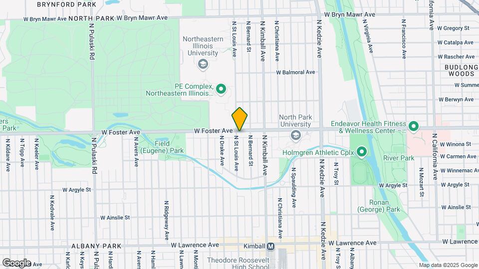 3447-3459 W Foster Ave Map and Location Details