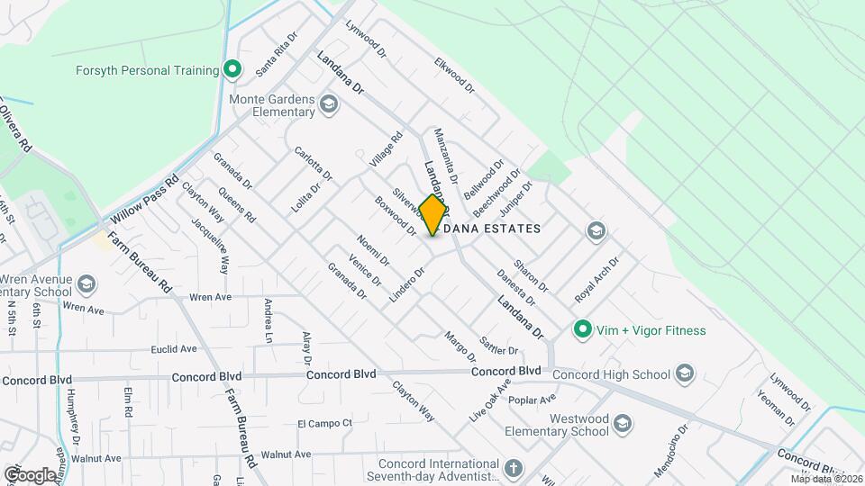 1810 Boxwood Dr Map and Location Details