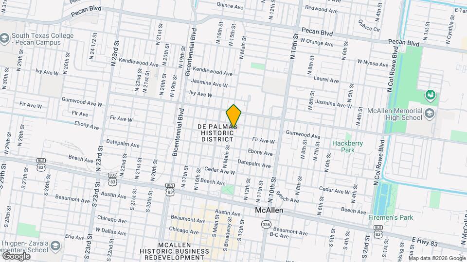 610 N Main St, Unit B Mapa y Detalles de la Ubicación