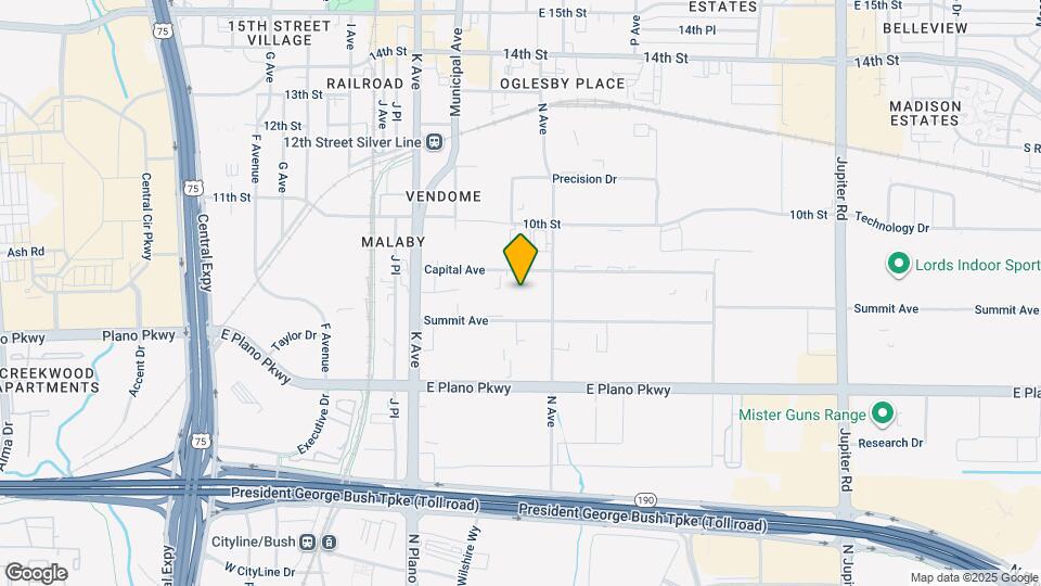 420 Texas Dr Map and Location Details