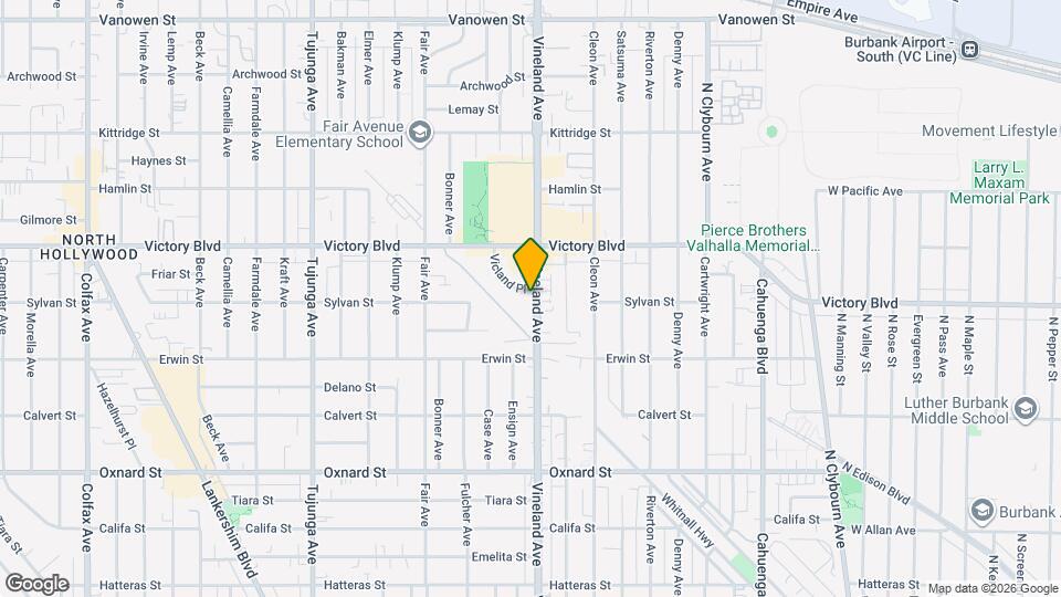 6303 Vicland Pl Map and Location Details