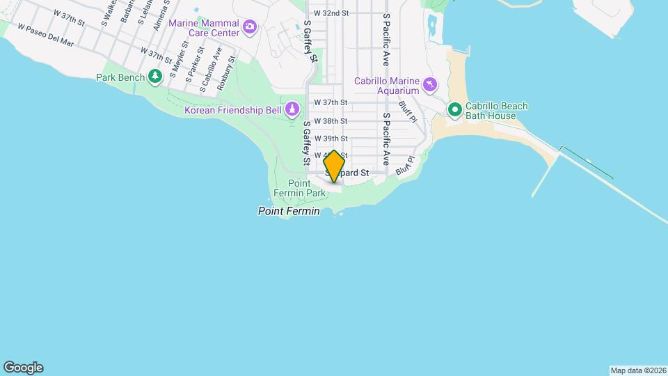 668 W Paseo Del Mar Map and Location Details