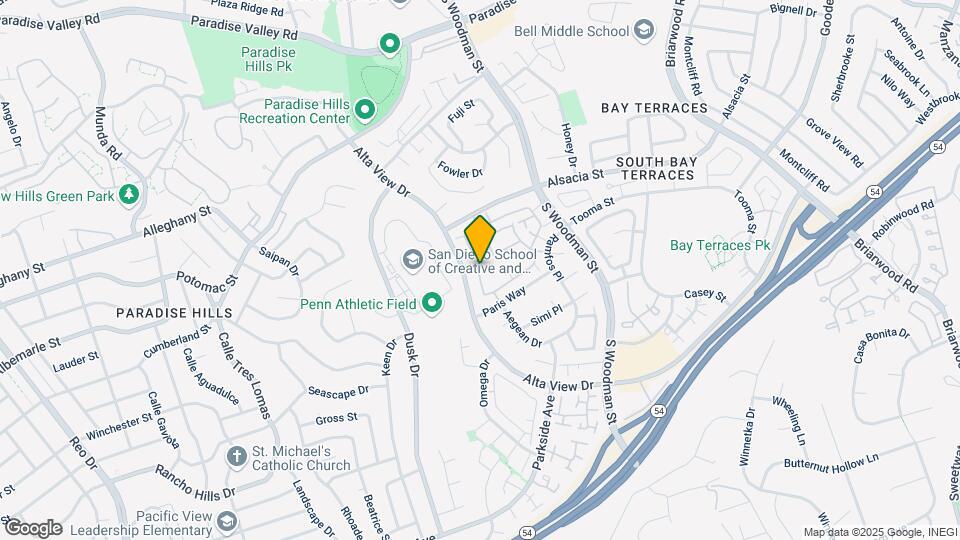 2415 Adirondack Row Map and Location Details