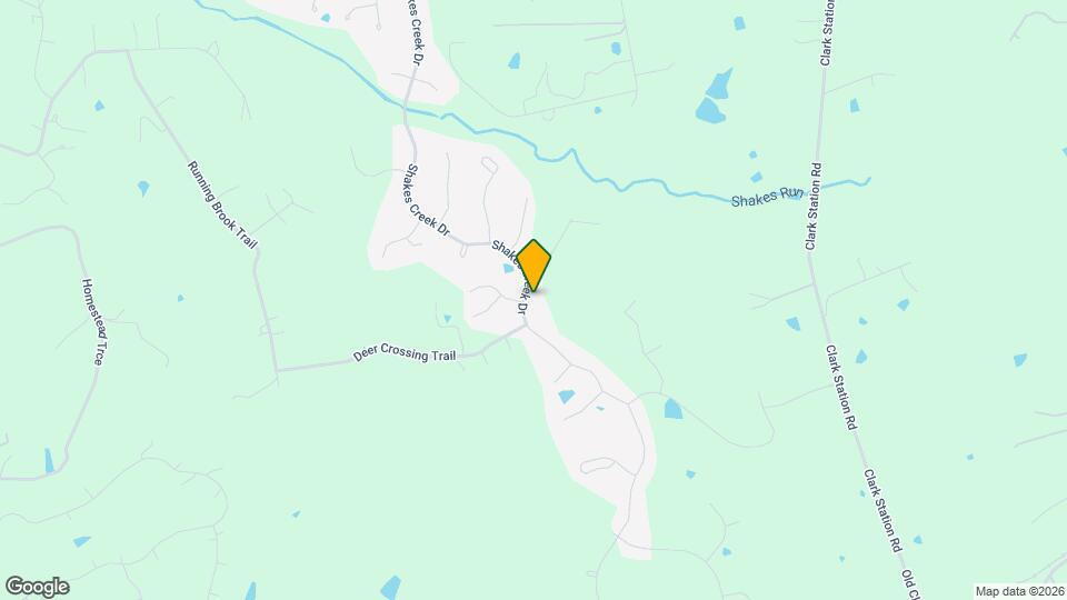 17505 Shakes Creek Dr Map and Location Details