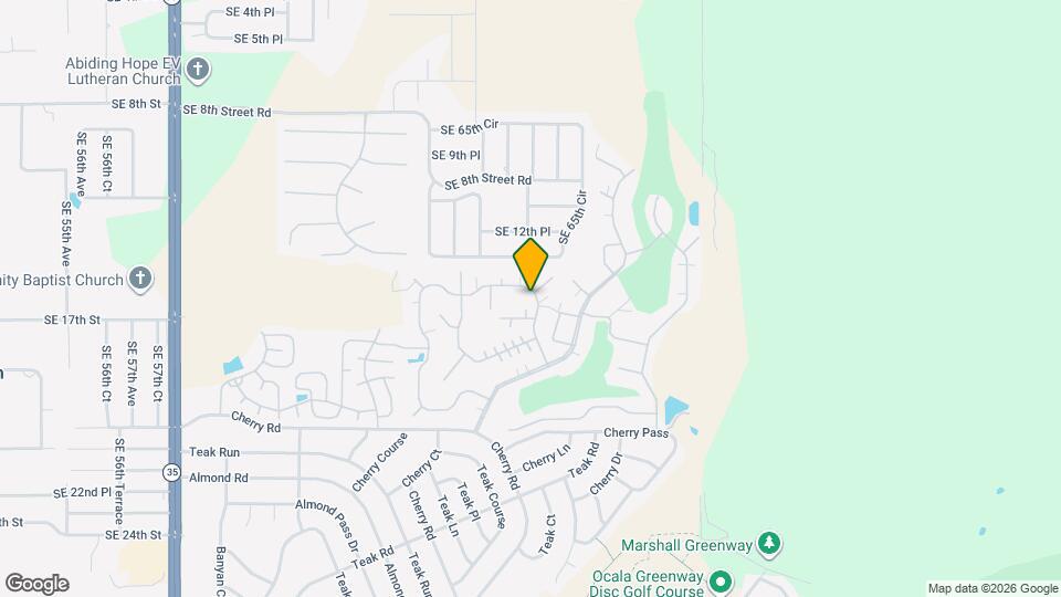 6607 Lakewood Dr Map and Location Details