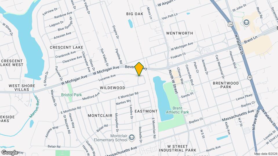 5170 Burlington Ave Map and Location Details