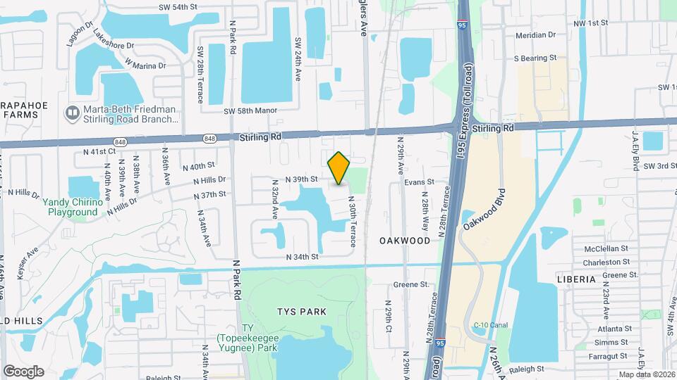 3012 Willow Ln Map and Location Details