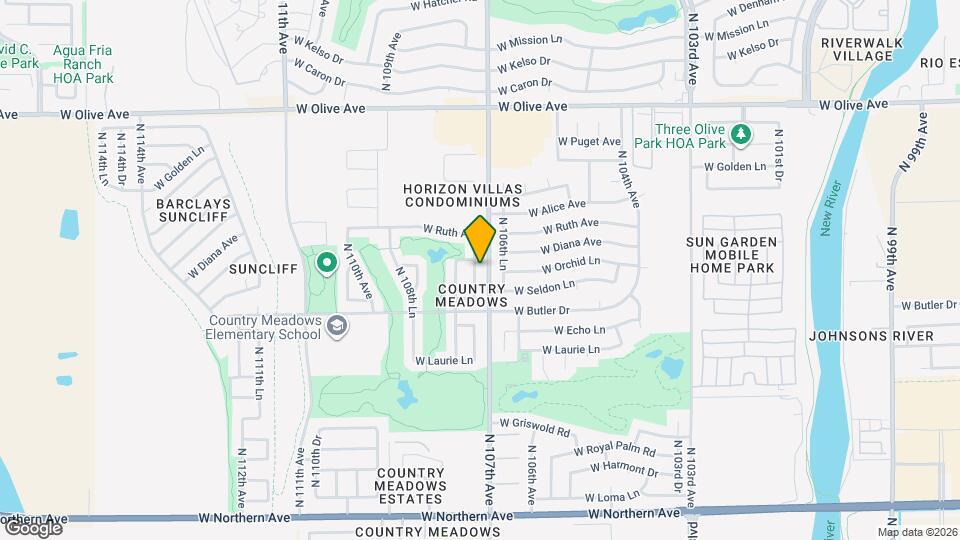 8583 N 107th Dr Map and Location Details