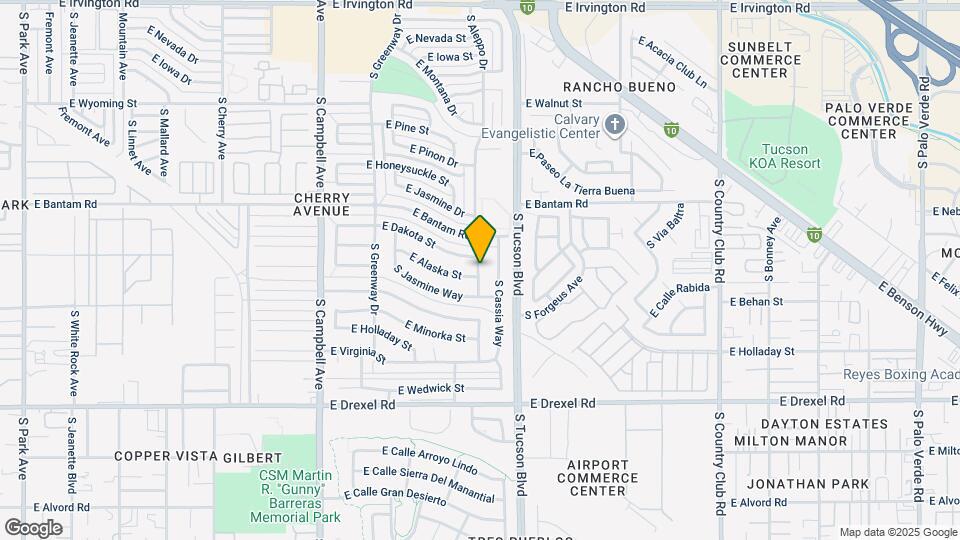 5409 S Aleppo Dr Map and Location Details
