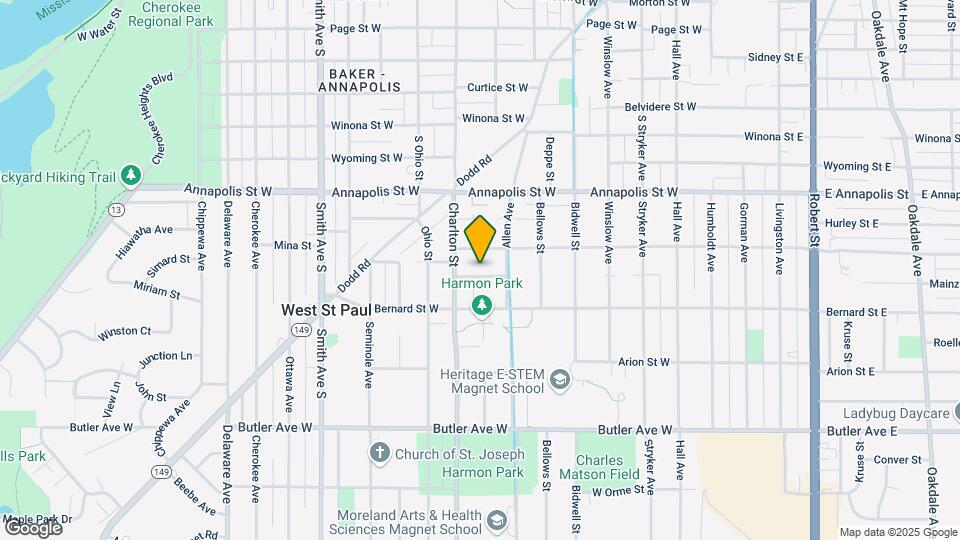 235 Dakota St, Unit Apt#1 Mapa y Detalles de la Ubicación