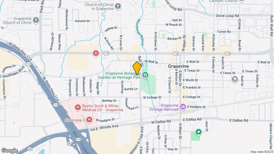 891 W Sunset St Map and Location Details