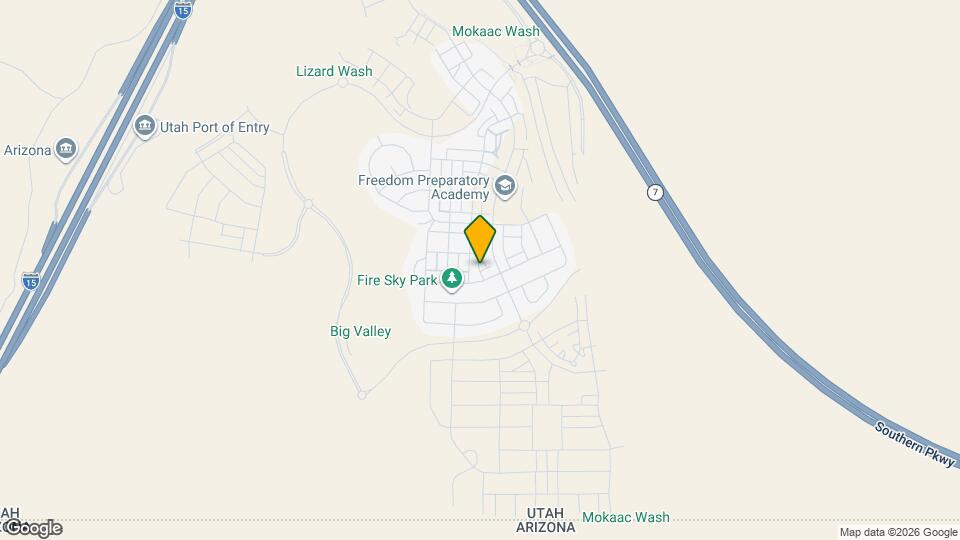 5801 S Garnet Dr, Unit 7302 Map and Location Details