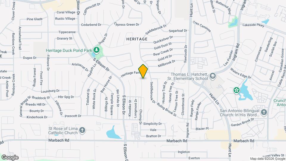 1114 Churing Dr Map and Location Details