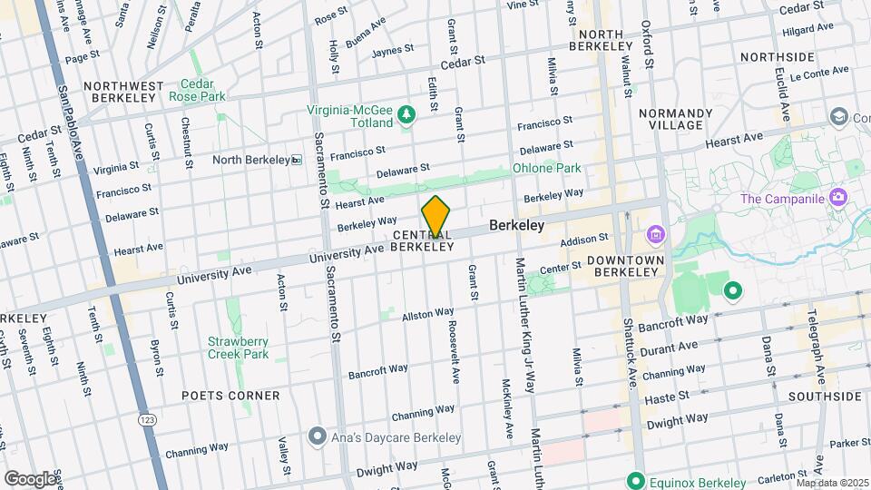 1716-1732 University Ave Map and Location Details
