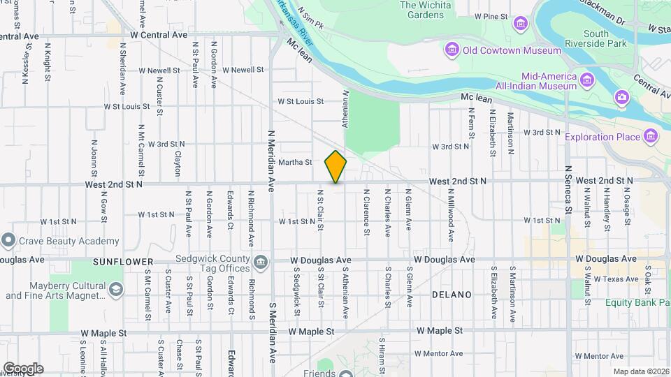 249 N Athenian Ave, Unit 103 Map and Location Details