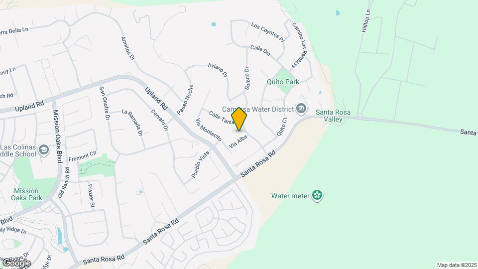 6945 Via Alba Map and Location Details