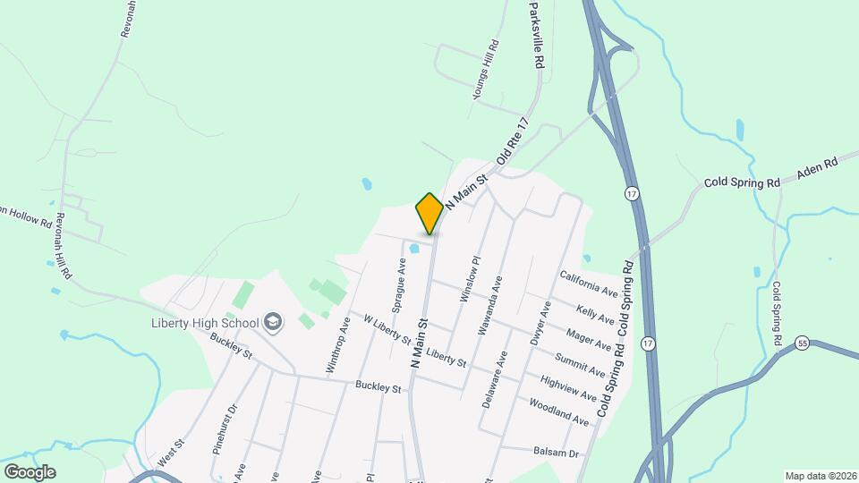 440 N Main St Map and Location Details