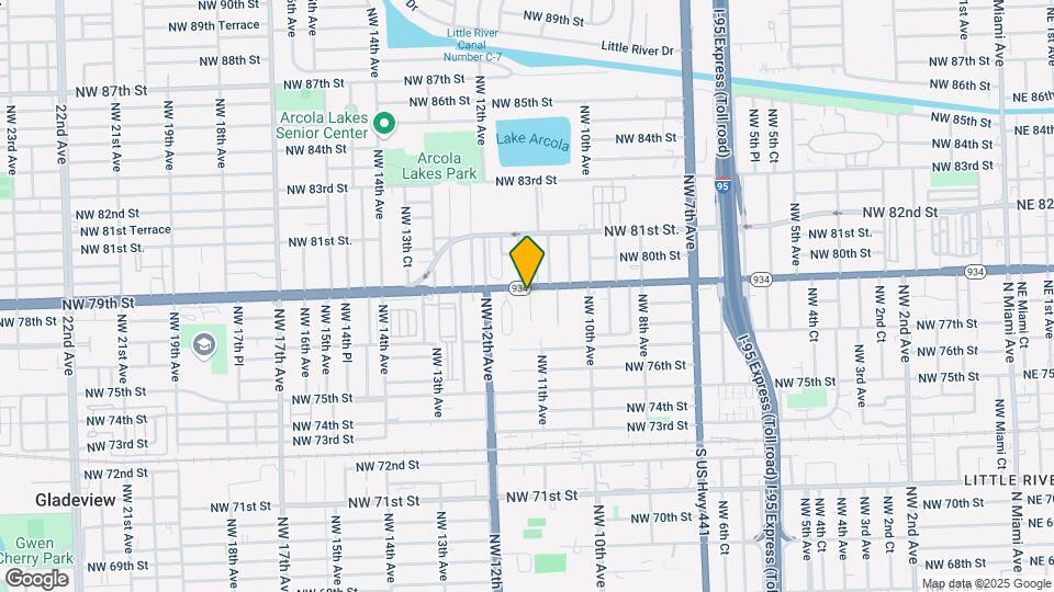1140 NW 79th St Map and Location Details