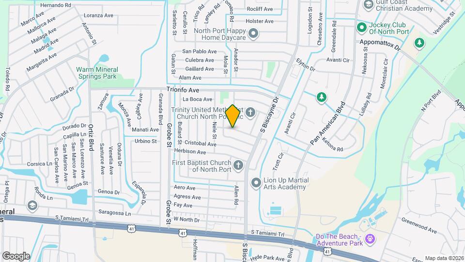 8199 Coco Solo Ave Map and Location Details