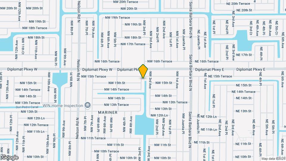1509 NW 3rd Pl Map and Location Details