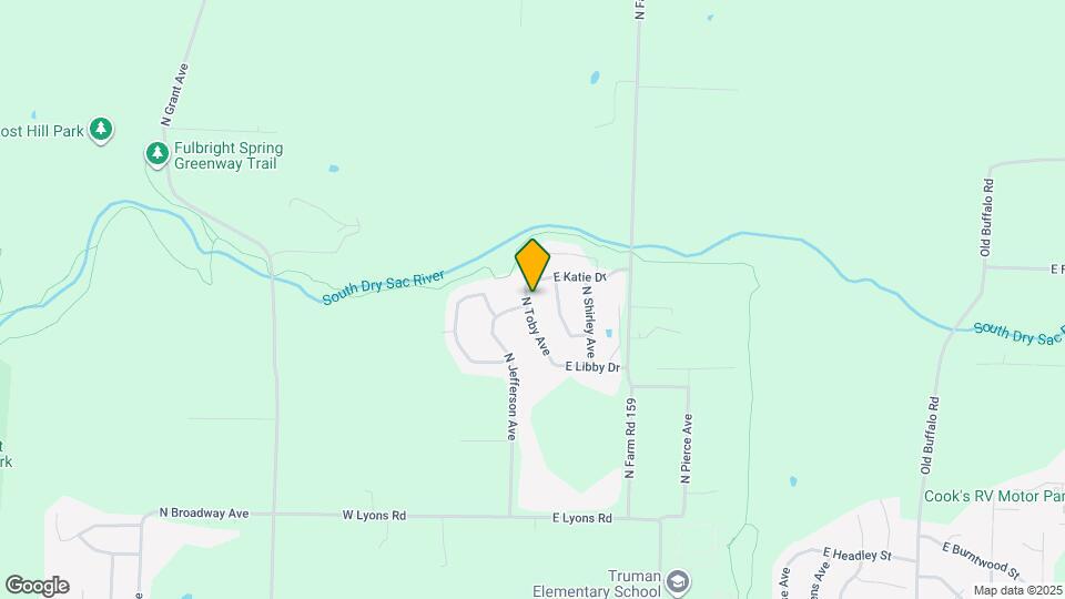 4470 N Toby Ave Map and Location Details