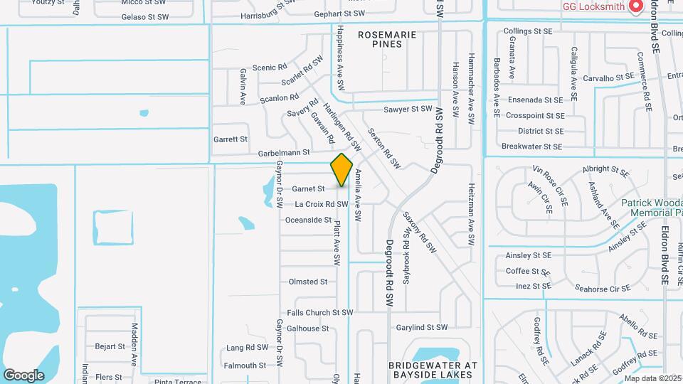 1241 Platt Ave SW Map and Location Details