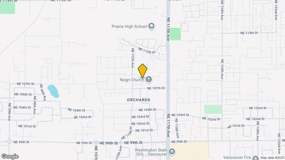 11306 NE 107th Cir Map and Location Details