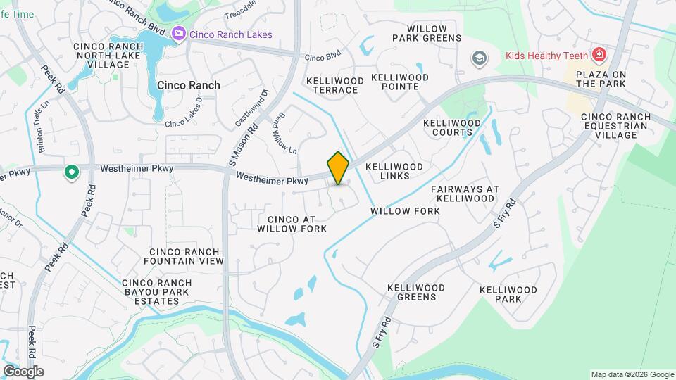 21735 Canyon Peak Ln Map and Location Details