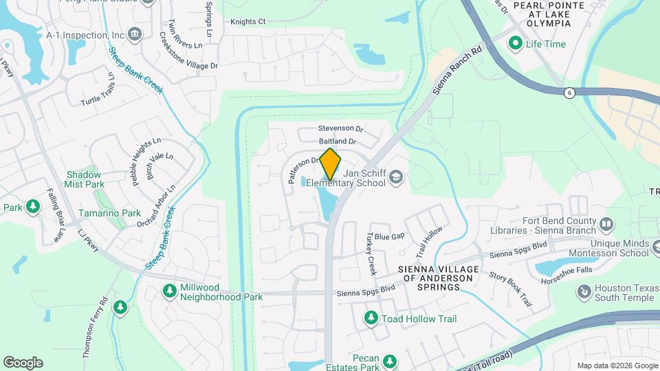 6203 Ledger Ln Map and Location Details