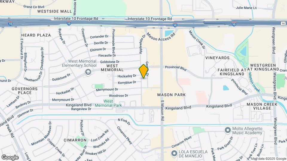 431 Applewhite Dr Map and Location Details