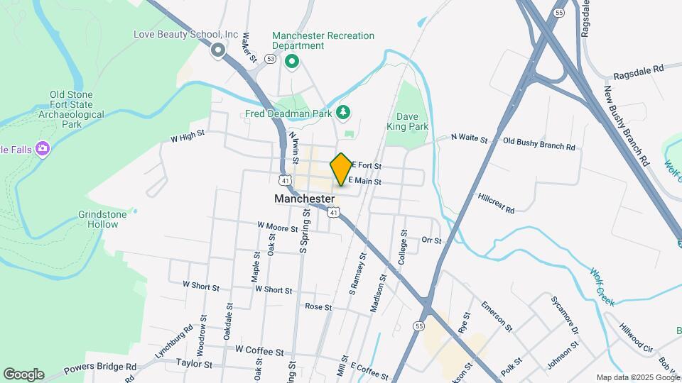 201 E McLean St, Unit A Map and Location Details
