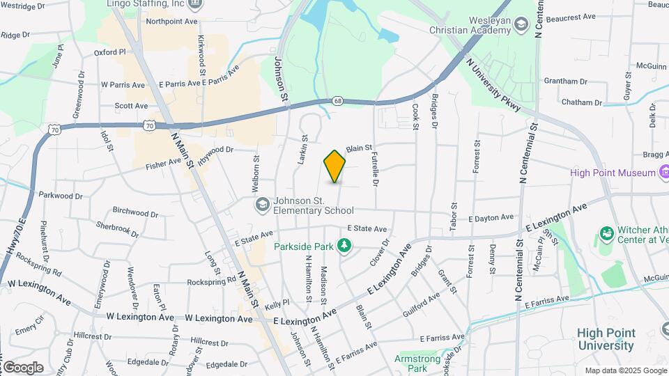 1813 Blain St Mapa y Detalles de la Ubicación