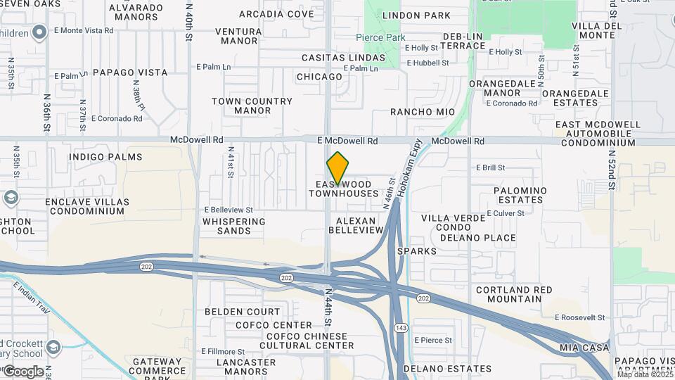 1339 N 44th St Map and Location Details