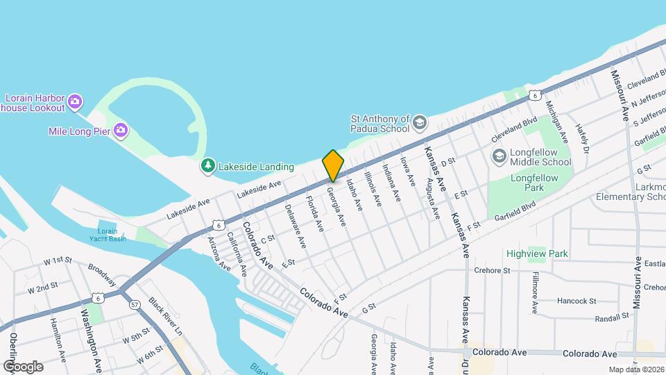 207 Georgia Ave Map and Location Details