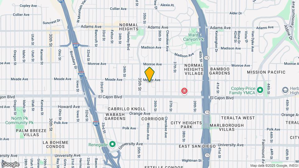 4377 Wilson Ave Map and Location Details