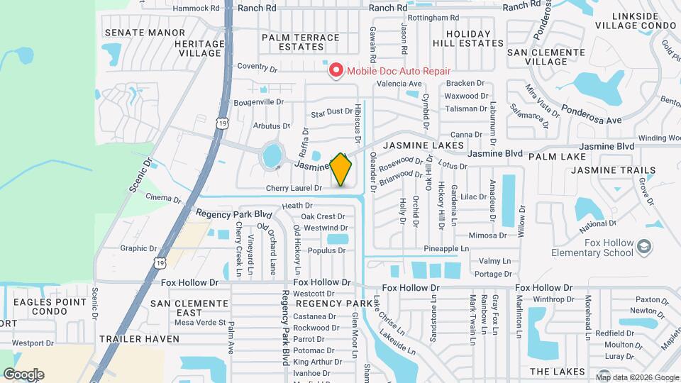 7400 Cherry Laurel Dr Mapa y Detalles de la Ubicación