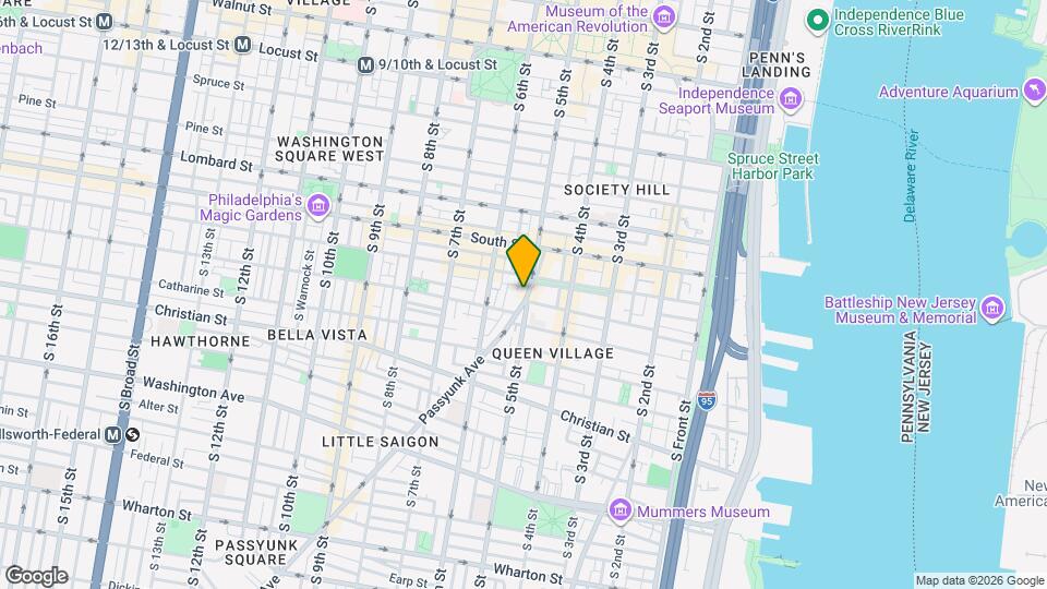 722 S 5th St Map and Location Details