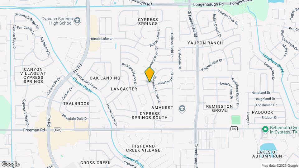 19811 Falcon Hill Ct Map and Location Details