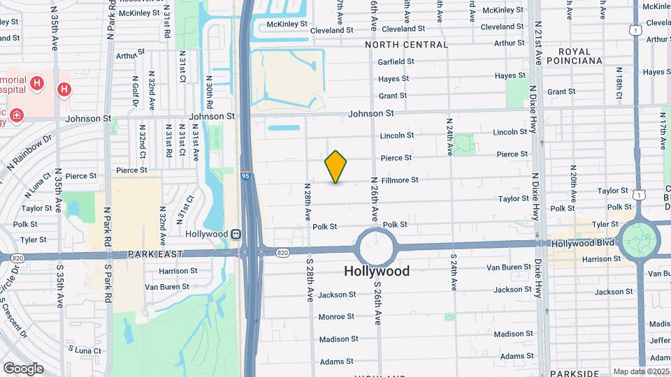 2710 Fillmore St Map and Location Details