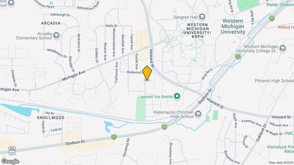 1321 Lafayette Ave Map and Location Details