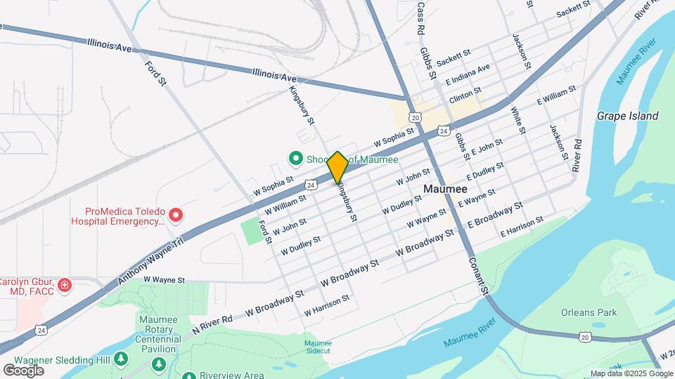 402 W William St, Unit 2 Map and Location Details