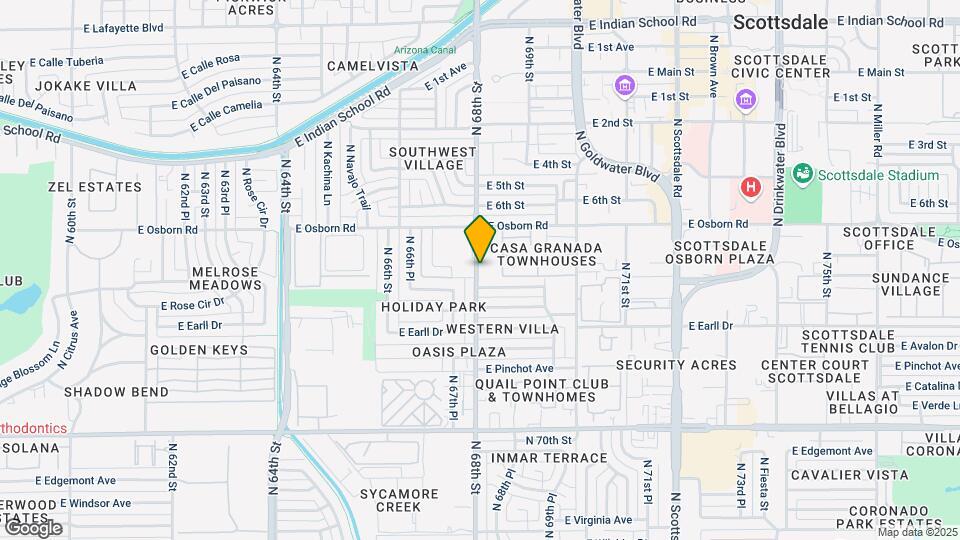 3313 N 68th St Map and Location Details