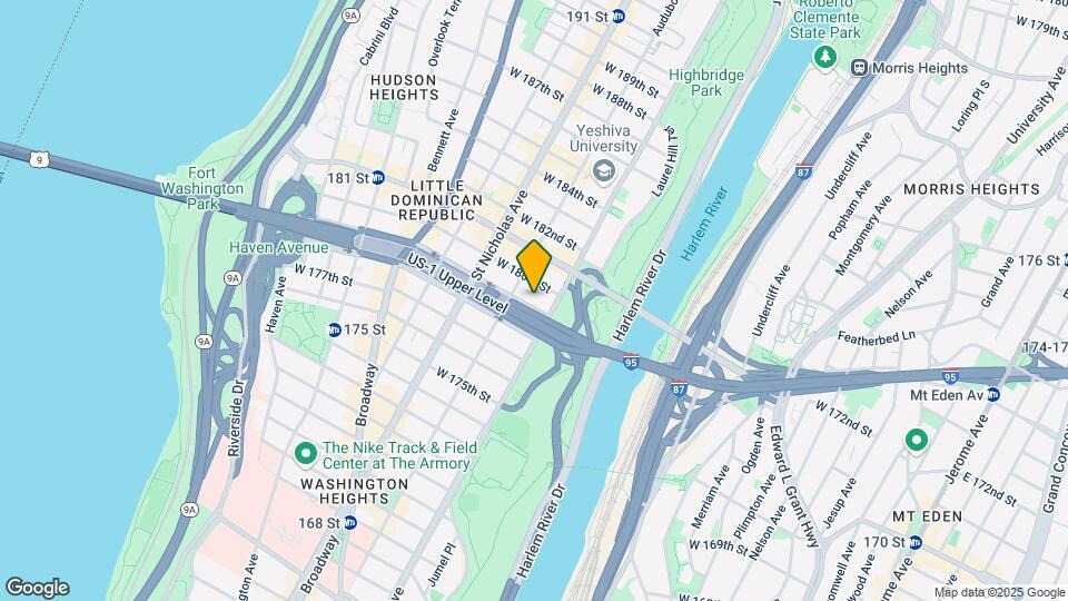 509 W 179th St Map and Location Details