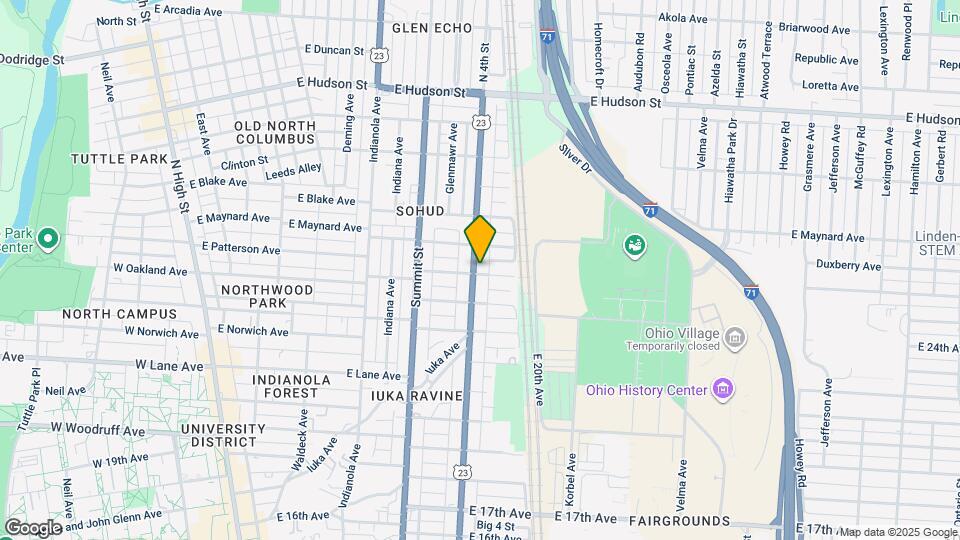 2240 N 4th St Map and Location Details