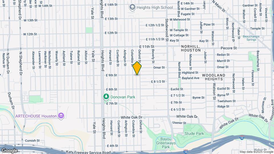 514 E 9th St Mapa y Detalles de la Ubicación