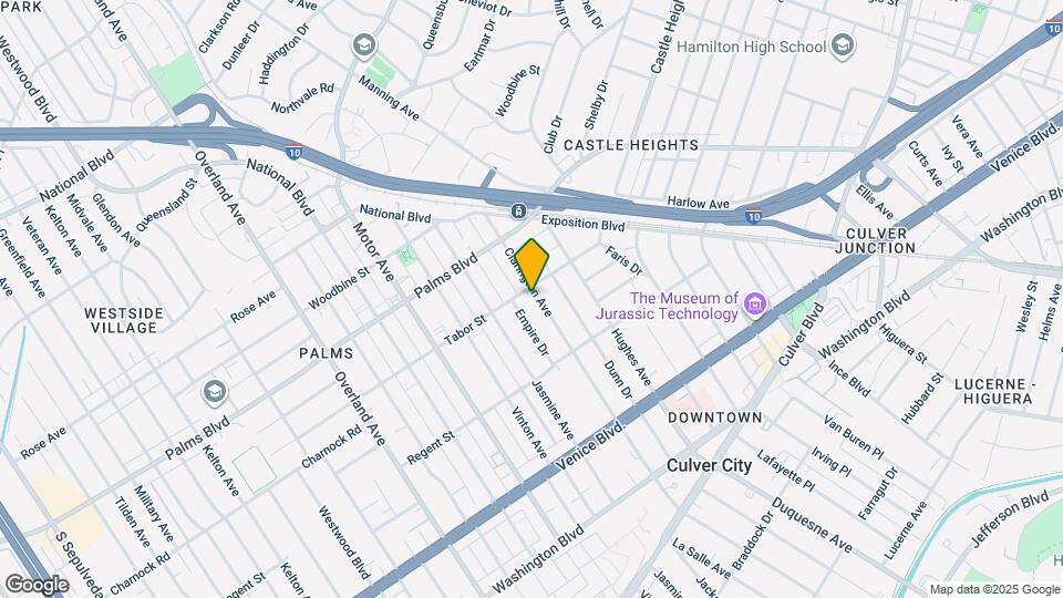 3607 Clarington Ave Map and Location Details