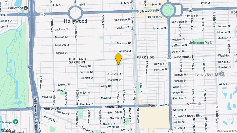 2225 Funston St Map and Location Details