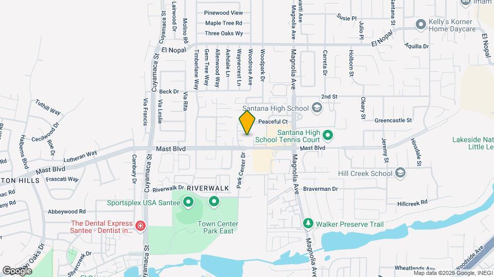 9813 Caspi Gardens Dr Map and Location Details