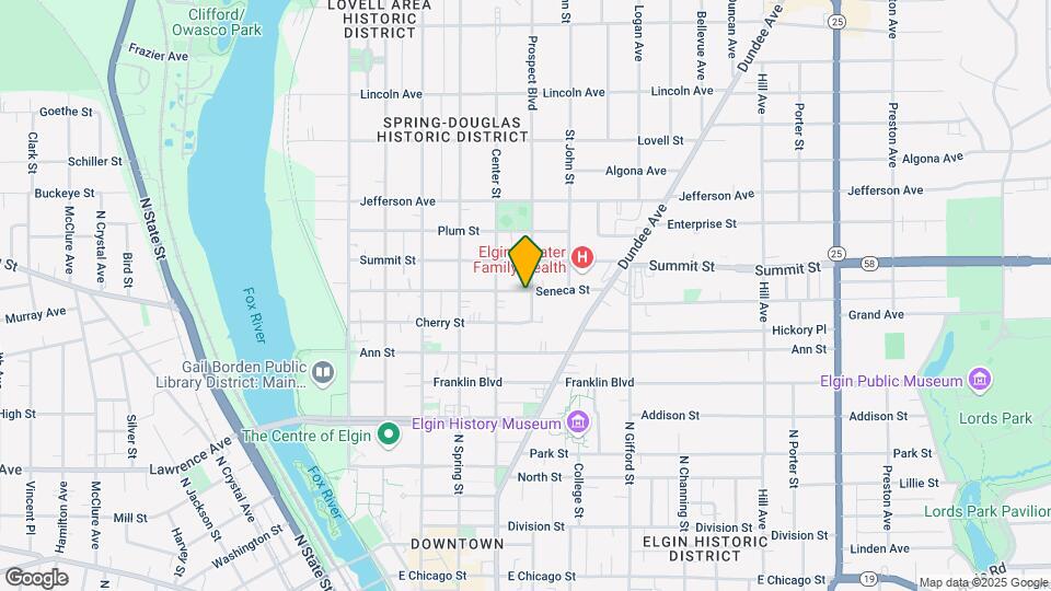 420 Prospect Blvd Map and Location Details